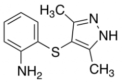 2-[(3,5-Dimethyl-1H-pyrazol-4-yl)thio]aniline