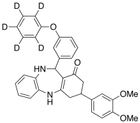 3-(3,4-Dimethoxyphenyl)-2,3,4,5,10,11-hexahydro-11-(3-phenoxyphenyl)-1H-dibenzo[b,e][1,4]d