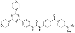 N-[4-[[4-(Dimethylamino)-1-piperidinyl]carbonyl]phenyl]-N'-[4-(4,6-di-4-morpholinyl-1,3,5-