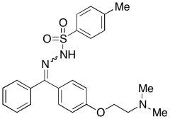 N'-((4-(2-(Dimethylamino)ethoxy)phenyl)(phenyl)methylene)-4-methylbenzenesulfonohydrazide