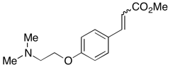 3-[4-[2-(Dimethylamino)ethoxy]phenyl]-2-propenoic Acid Methyl Ester