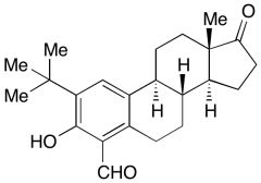 2-(1,1-Dimethylethyl)-3-hydroxy-17-oxoestra-1,3,5(10)-triene-4-carboxaldehyde