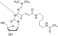 N4-[(Dimethylamino)methylidene]-5-[3-oxo-[[6-[(trifluoroacetyl)amino]hexyl]amino]-1-propen