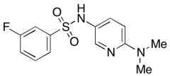 N-[6-(Dimethylamino)-3-pyridinyl]-3-fluorobenzenesulfonamide