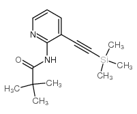2,2-Dimethyl-n-(3-trimethylsilanylethynyl-pyridin-2-yl)-propionamide