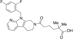 9-?[(2,?4-?Difluorophenyl)?methyl]?-?5,?6,?8,?9-?tetrahydro-?&alpha;,?
