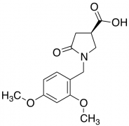 (3r)-1-[(2,4-Dimethoxyphenyl)Methyl]-5-Oxopyrrolidine-3-Carboxylic Acid