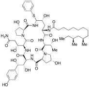 1-[(4R,5R)-N2-(10,12-Dimethyl-1-oxotetradecyl)-4-hydroxy-5-(phenylthio)-L-ornithine]-pneum