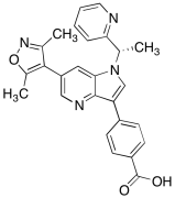 4-[6-(3,5-Dimethyl-4-isoxazolyl)-1-[(1S)-1-(2-pyridinyl)ethyl]-1H-pyrrolo[3,2-b]pyridin-3-
