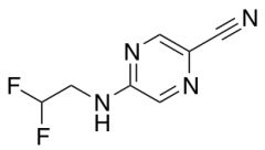 5-[(2,2-difluoroethyl)amino]pyrazine-2-carbonitrile
