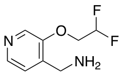 [3-(2,2-difluoroethoxy)pyridin-4-yl]methanamine