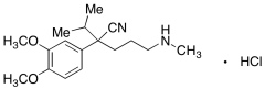 3,4-Dimethoxy-alpha-[3-(methylamino)propyl]-alpha-(1-methylethyl)-benzeneacetonitrile Mono