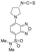 (S)-(+)-4-(N,N-Dimethylaminosulfonyl)-7-(3-isothiocyanatopyrrolidin-1-yl)-2,1,3-benzoxadia