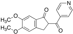 4-?[(5,?6-?Dimethoxy-?1H-?inden-?2-?yl)?methyl]?piperidine