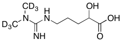 5-(3,3-Dimethyl-d6-guanidino)-2-hydroxypentanoic Acid