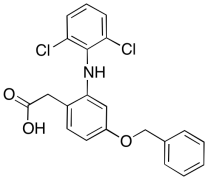 2-[(2,6-Dichlorophenyl)amino]-4-(phenylmethoxy)-benzeneacetic Acid