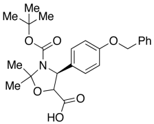 (4S,5R)-2,2-Dimethyl-4-[4-(phenylmethoxy)phenyl]-3,5-oxazolidinedicarboxylic Acid 3-(1,1-D