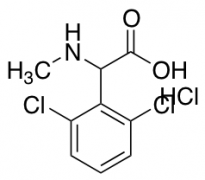 2-(2,6-Dichlorophenyl)-2-(methylamino)acetic Acid Hydrochloride