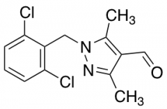 1-[(2,6-Dichlorophenyl)methyl]-3,5-dimethyl-1H-pyrazole-4-carbaldehyde