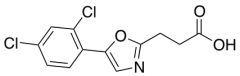 3-[5-(2,4-Dichlorophenyl)-1,3-oxazol-2-yl]propanoic Acid