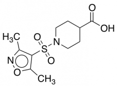 1-[(3,5-Dimethylisoxazol-4-yl)sulfonyl]piperidine-4-carboxylic Acid