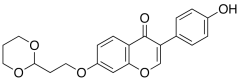 7-O-[2-(1,3-Dioxanyl)ethyl]daidzein