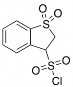 1,1-Dioxo-2,3-dihydro-1lambda6-benzothiophene-3-sulfonyl Chloride