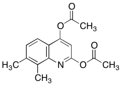7,8-Dimethylquinoline-2,4-diyl Diacetate
