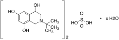 2-(1,1-Dimethylethyl)-1,2,3,4-tetrahydro-4,6,8-Isoquinolinetriol Hemisulfate Hydrate