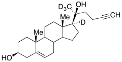 (3&beta;)-26,27-Dinorcholest-5-en-24-yne-3,20-diol-d4