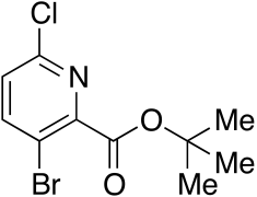 1,?1-?Dimethylethyl Ester 3-?Bromo-?6-?chloro-?2-?Pyridinecarboxylic Acid