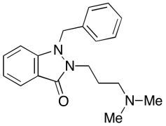 2-[3-(Dimethylamino)propyl]-1,2-dihydro-1-(phenylmethyl)-3H-indazol-3-one