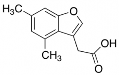 (4,6-Dimethyl-1-benzofuran-3-yl)acetic Acid