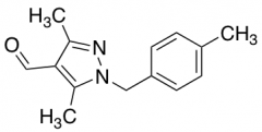 3,5-Dimethyl-1-[(4-methylphenyl)methyl]-1H-pyrazole-4-carbaldehyde