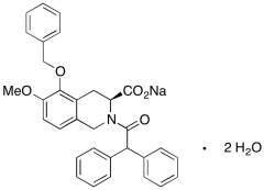 (3S)-2-(2,2-Diphenylacetyl)-1,2,3,4-tetrahydro-6-methoxy-5-(phenylmethoxy)-3-isoquinolinec