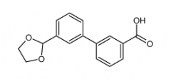 3'-(1,3-Dioxolan-2-yl)biphenyl-3-carboxylic acid