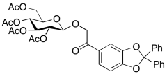 1-(2,2-Diphenyl-1,3-benzodioxol-5-yl)-2-[(2,3,4,6-tetra-O-acetyl-&beta;-D-glucopyranos
