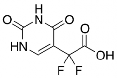 2-(2,4-dioxo-1,2,3,4-tetrahydropyrimidin-5-yl)-2,2-difluoroacetic acid