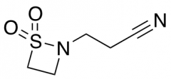 3-(1,1-dioxo-1,2-thiazetidin-2-yl)propanenitrile