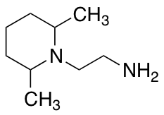2-[cis-2,6-dimethyl-1-piperidinyl]ethanamine