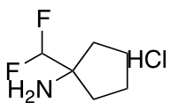 1-(difluoromethyl)cyclopentan-1-amine hydrochloride