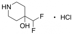 4-(difluoromethyl)piperidin-4-ol hydrochloride