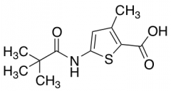 5-(2,2-Dimethylpropanamido)-3-methylthiophene-2-carboxylic acid