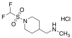 [(1-Difluoromethanesulfonylpiperidin-4-yl)methyl](methyl)amine Hydrochloride