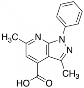 3,6-Dimethyl-1-phenyl-1H-pyrazolo[3,4-b]pyridine-4-carboxylic Acid