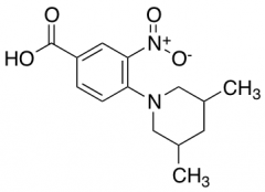 4-(3,5-Dimethylpiperidin-1-yl)-3-nitrobenzoic Acid