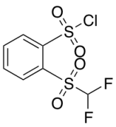 2-Difluoromethanesulfonylbenzene-1-sulfonyl Chloride
