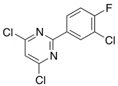 4,6-Dichloro-2-(3-chloro-4-fluorophenyl)pyrimidine
