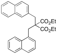 Diethyl 2-(Naphthalen-1-ylmethyl)-2-(naphthalen-2-ylmethyl)malonate
