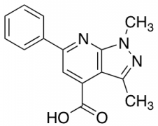 1,3-Dimethyl-6-phenyl-1H-pyrazolo[3,4-b]pyridine-4-carboxylic Acid